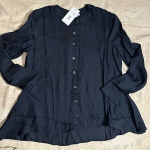 Harshman Navy Women's Top
